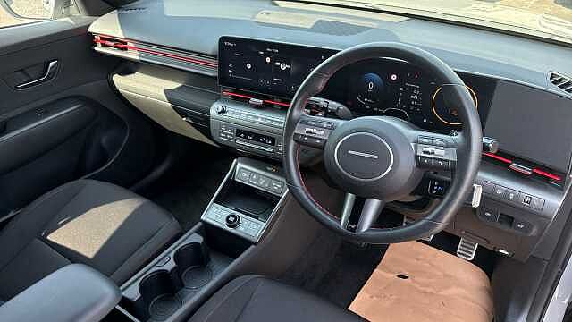 Hyundai KONA 1.6 Hybrid 129 N Line 5dr DCT Hybrid Hatchback Grey
