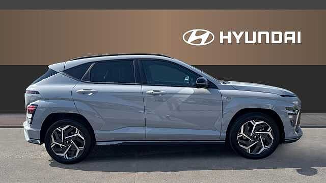 Hyundai KONA 1.6 Hybrid 129 N Line 5dr DCT Hybrid Hatchback Grey