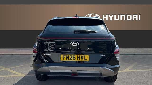 Hyundai KONA 1.6 Hybrid 138 Advance 5dr DCT Hybrid Hatchback Pearl - Abyss Black