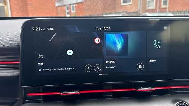 Hyundai KONA 1.6T 138 N Line 5dr Petrol Hatchback Blue