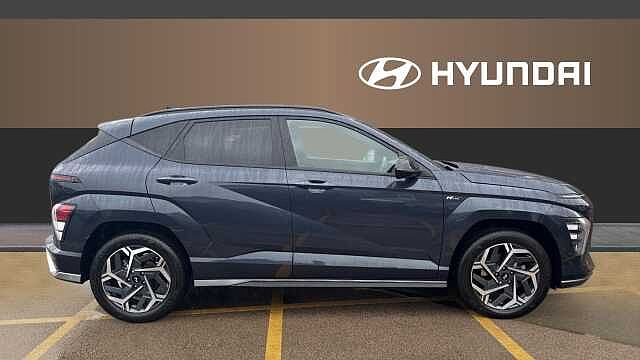 Hyundai KONA 1.6T 138 N Line 5dr Petrol Hatchback Blue