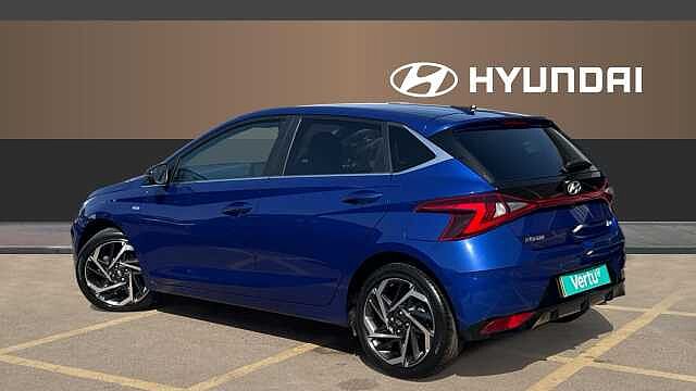 Hyundai I20 1.0T GDi 48V MHD Premium 5dr Petrol Hatchback Blue