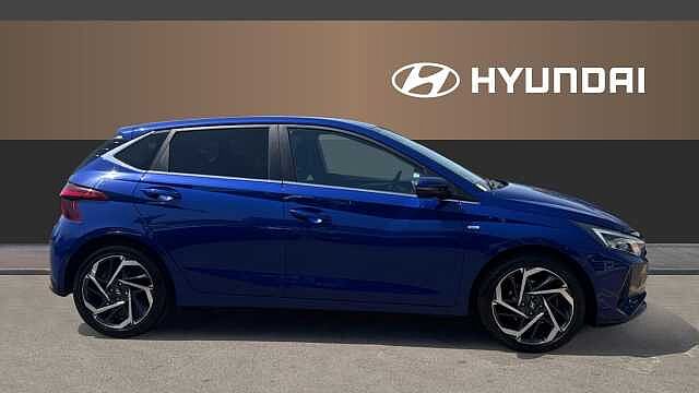Hyundai I20 1.0T GDi 48V MHD Premium 5dr Petrol Hatchback Blue
