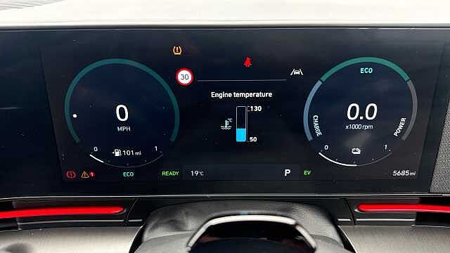 Hyundai KONA 1.6 GDi Hybrid N Line S 5dr DCT Hybrid Hatchback White