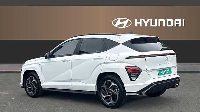 Hyundai KONA 1.6 GDi Hybrid N Line S 5dr DCT Hybrid Hatchback White
