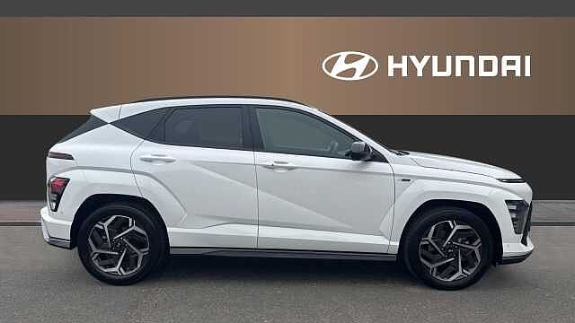 Hyundai KONA 1.6 GDi Hybrid N Line S 5dr DCT Hybrid Hatchback White