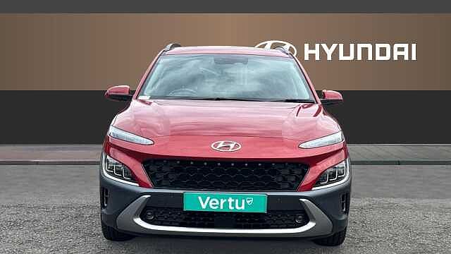 Hyundai KONA 1.6 GDi Hybrid Ultimate 5dr DCT Hybrid Hatchback Red