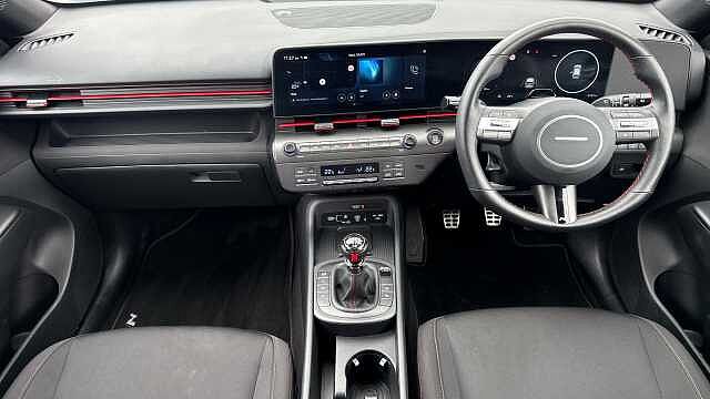 Hyundai KONA 1.6T 138 N Line 5dr Petrol Hatchback Silver
