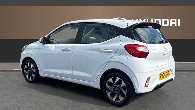 Hyundai I10 1.0 [63] Advance 5dr [Nav] Petrol Hatchback White
