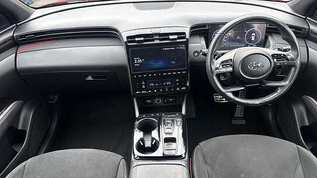 Hyundai TUCSON 1.6 TGDi Hybrid 230 N Line 5dr 2WD Auto Hybrid Estate Red