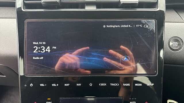 Hyundai TUCSON 1.6 TGDi Hybrid 230 N Line 5dr 2WD Auto Hybrid Estate Red