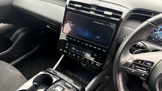 Hyundai TUCSON 1.6 TGDi Hybrid 230 N Line 5dr 2WD Auto Hybrid Estate Red