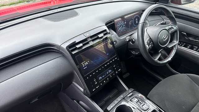 Hyundai TUCSON 1.6 TGDi Hybrid 230 N Line 5dr 2WD Auto Hybrid Estate Red