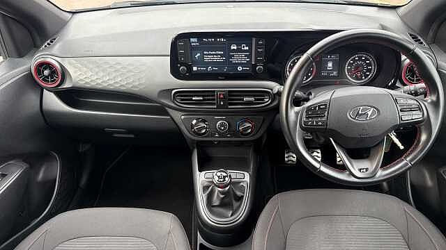 Hyundai I10 1.0 T-GDi N Line 5dr Petrol Hatchback Black