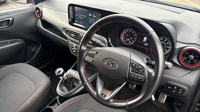 Hyundai I10 1.0 T-GDi N Line 5dr Petrol Hatchback Black