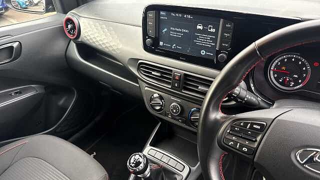 Hyundai I10 1.0 T-GDi N Line 5dr Petrol Hatchback Black