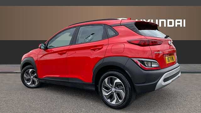 Hyundai KONA 1.6 GDi Hybrid SE Connect 5dr DCT Hybrid Hatchback Red