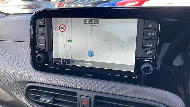 Hyundai I10 1.0 [63] Advance 5dr Auto [Nav] Petrol Hatchback Vibrant Blue - Pearl