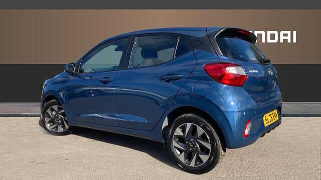 Hyundai I10 1.0 [63] Advance 5dr Auto [Nav] Petrol Hatchback Vibrant Blue - Pearl
