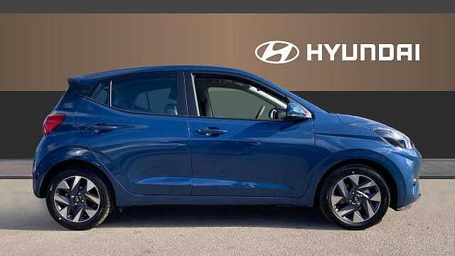 Hyundai I10 1.0 [63] Advance 5dr Auto [Nav] Petrol Hatchback Vibrant Blue - Pearl