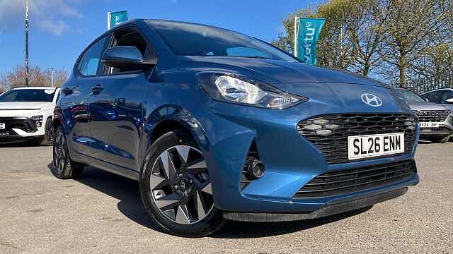 Hyundai I10 1.0 [63] Advance 5dr Auto [Nav] Petrol Hatchback Vibrant Blue - Pearl
