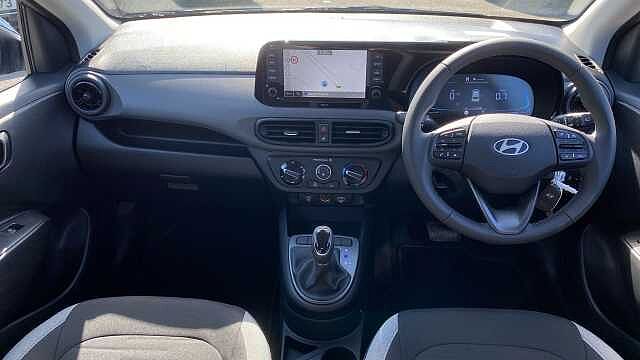 Hyundai I10 1.0 [63] Advance 5dr Auto [Nav] Petrol Hatchback Vibrant Blue - Pearl