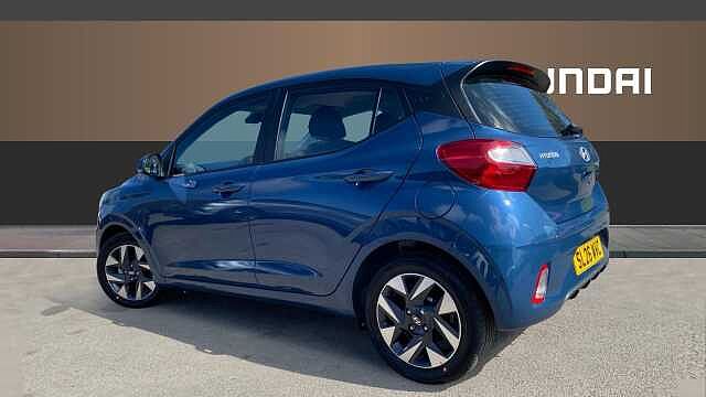 Hyundai I10 1.0 [63] Advance 5dr Auto [Nav] Petrol Hatchback Vibrant Blue - Pearl