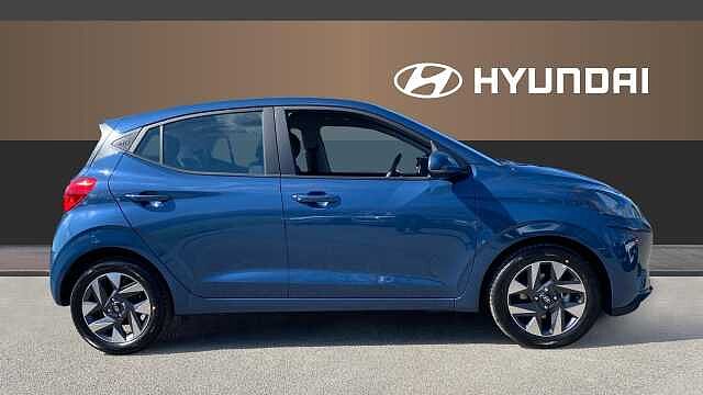 Hyundai I10 1.0 [63] Advance 5dr Auto [Nav] Petrol Hatchback Vibrant Blue - Pearl