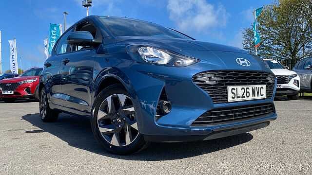 Hyundai I10 1.0 [63] Advance 5dr Auto [Nav] Petrol Hatchback Vibrant Blue - Pearl
