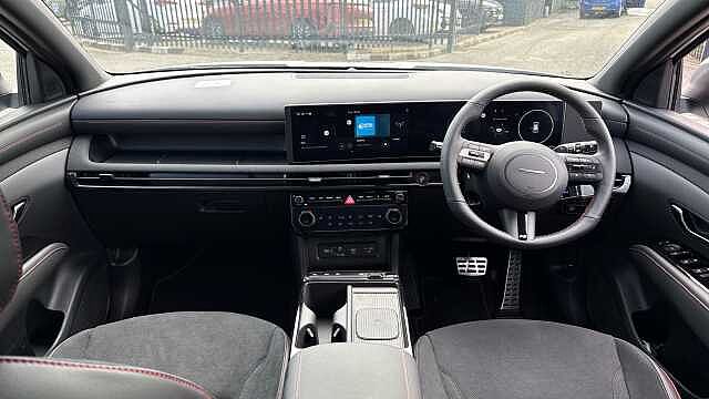 Hyundai TUCSON 1.6T 239 Hybrid N Line 5dr Auto Hybrid Estate White