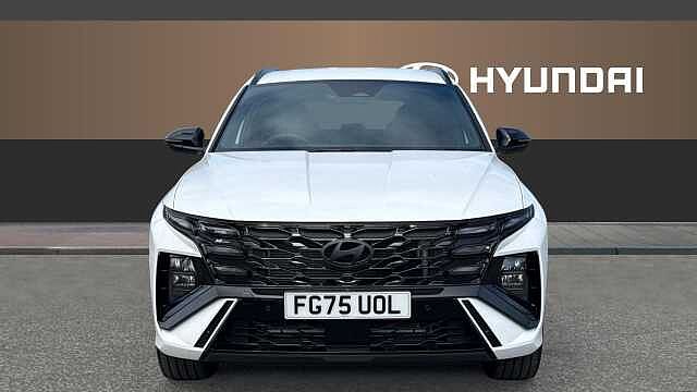 Hyundai TUCSON 1.6T 239 Hybrid N Line 5dr Auto Hybrid Estate White