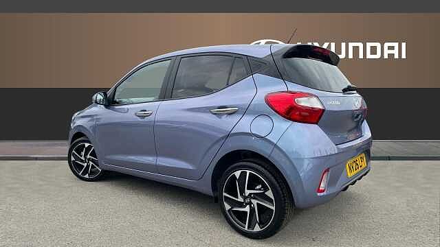 Hyundai I10 1.2 [79] Premium 5dr Auto [Nav] Petrol Hatchback Meta Blue - Pearl