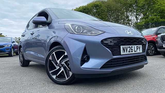 Hyundai I10 1.2 [79] Premium 5dr Auto [Nav] Petrol Hatchback Meta Blue - Pearl