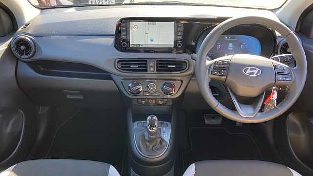 Hyundai I10 1.0 [63] Advance 5dr Auto [Nav] Petrol Hatchback Vibrant Blue - Pearl