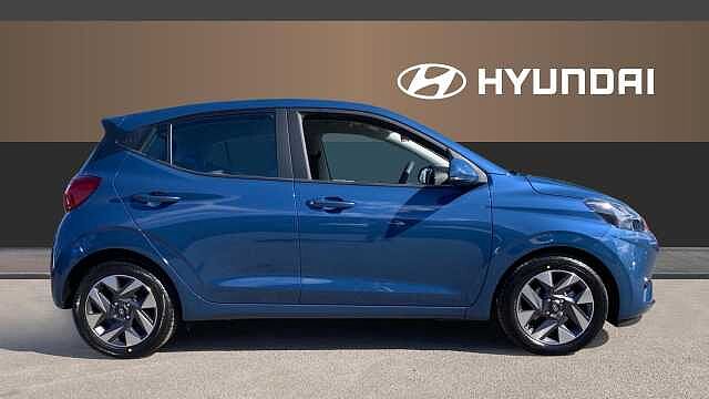 Hyundai I10 1.0 [63] Advance 5dr Auto [Nav] Petrol Hatchback Vibrant Blue - Pearl