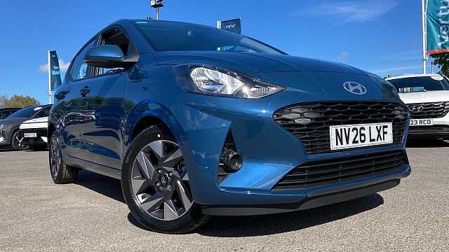 Hyundai I10 1.0 [63] Advance 5dr Auto [Nav] Petrol Hatchback Vibrant Blue - Pearl