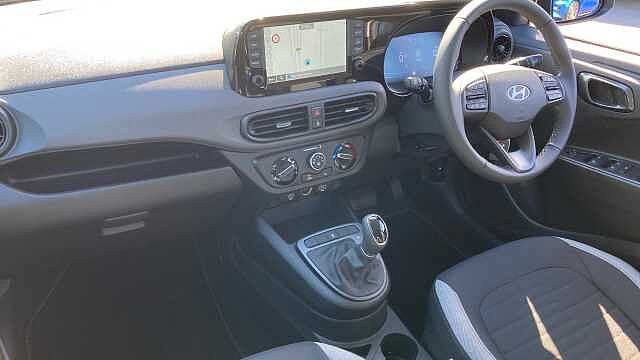 Hyundai I10 1.0 [63] Advance 5dr Auto [Nav] Petrol Hatchback Vibrant Blue - Pearl