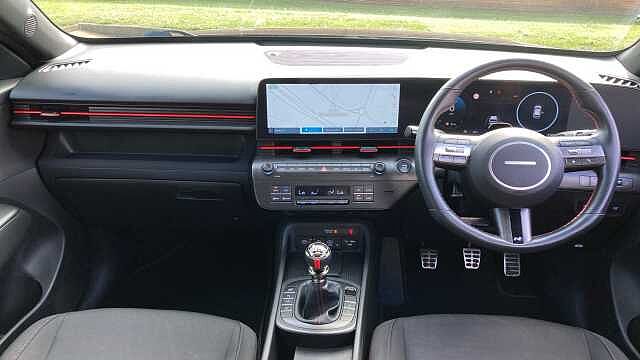 Hyundai KONA 1.0T 100 N Line 5dr Petrol Hatchback Black