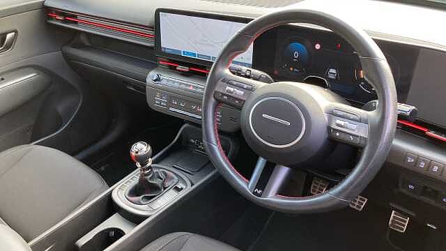 Hyundai KONA 1.0T 100 N Line 5dr Petrol Hatchback Black