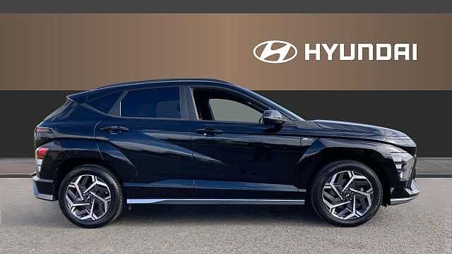 Hyundai KONA 1.0T 100 N Line 5dr Petrol Hatchback Black