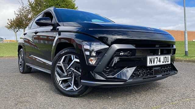 Hyundai KONA 1.0T 100 N Line 5dr Petrol Hatchback Black