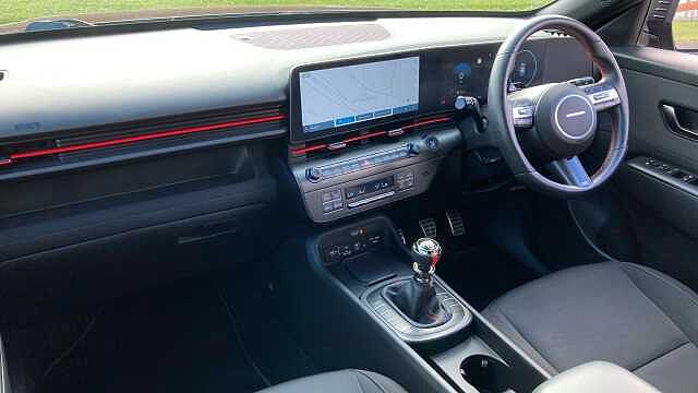 Hyundai KONA 1.0T 100 N Line 5dr Petrol Hatchback Black