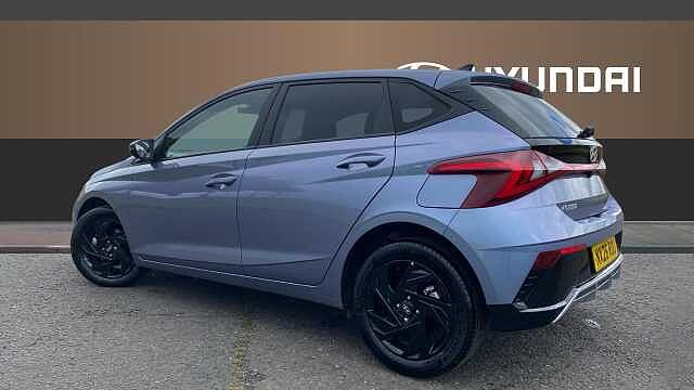 Hyundai I20 1.0T GDi 90 Black Line 5dr Petrol Hatchback Meta Blue - Pearl