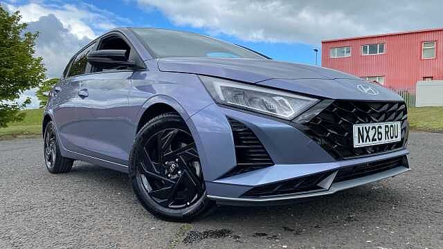 Hyundai I20 1.0T GDi 90 Black Line 5dr Petrol Hatchback Meta Blue - Pearl