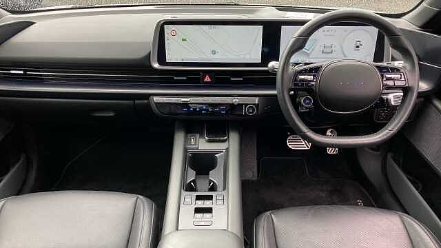 Hyundai IONIQ 6 168kW Ultimate 77kWh 4dr Auto Electric Saloon Silver
