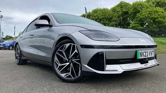 Hyundai IONIQ 6 168kW Ultimate 77kWh 4dr Auto Electric Saloon Silver