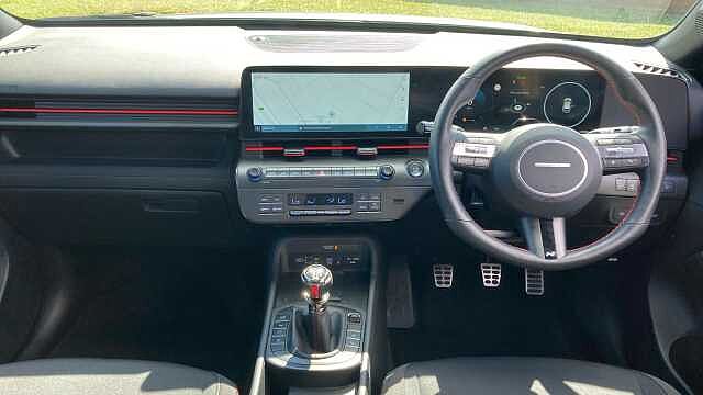 Hyundai KONA 1.6T 138 N Line 5dr Petrol Hatchback Silver