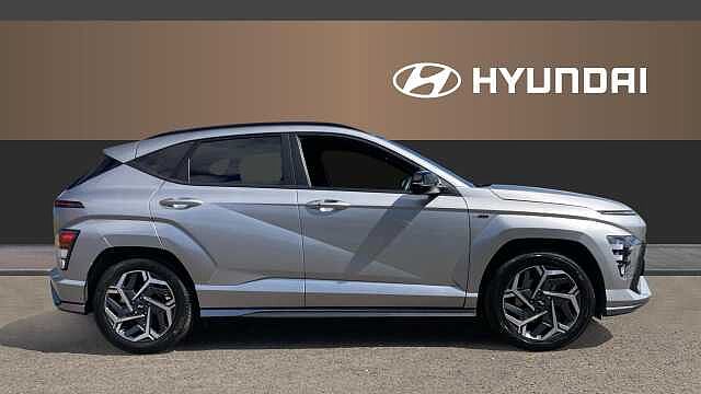 Hyundai KONA 1.6T 138 N Line 5dr Petrol Hatchback Silver