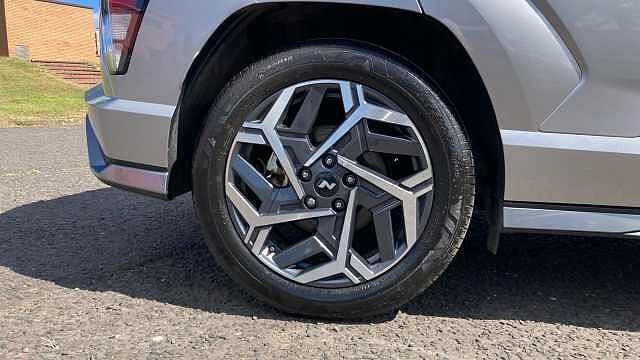 Hyundai KONA 1.6T 138 N Line 5dr Petrol Hatchback Silver
