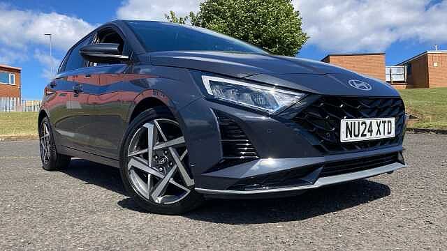Hyundai I20 1.0T GDi Premium 5dr DCT Petrol Hatchback Grey